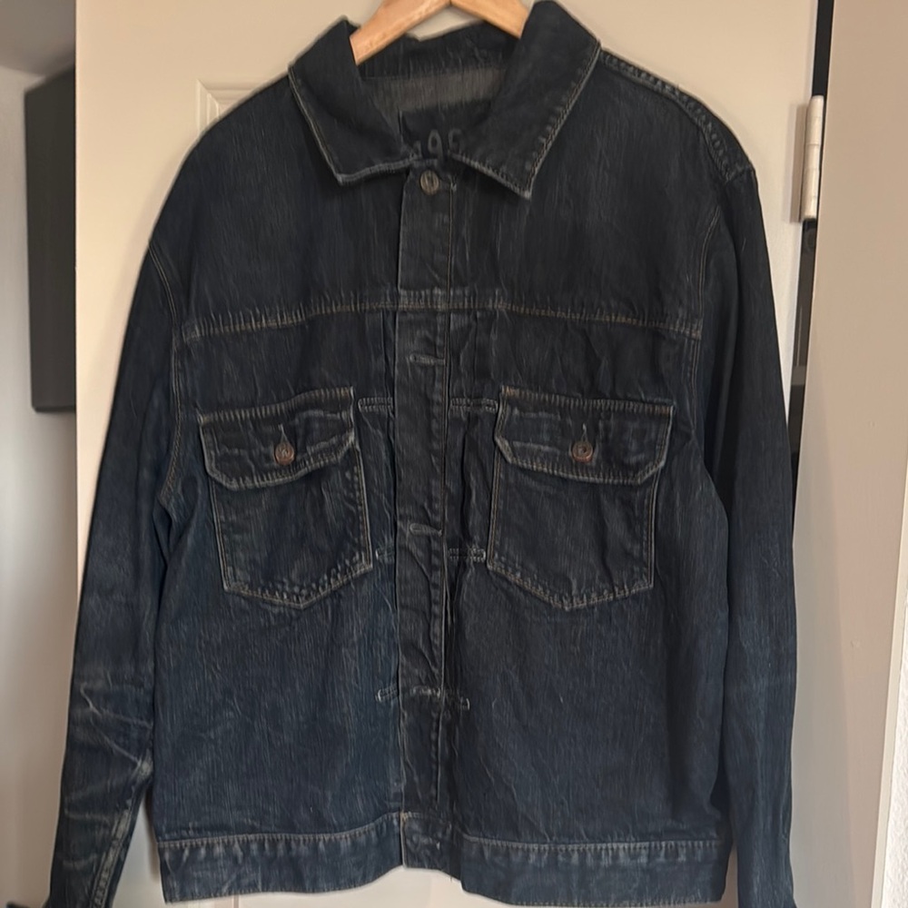 GAP Blue Lightweight Shirt Jacket